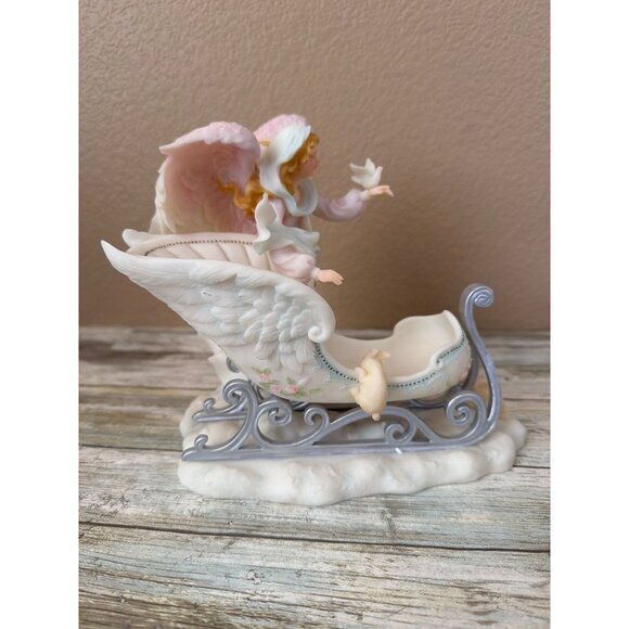 Roman Seraphim Classics #81879 Haley Joyful Soul Angel Figurine w/FLAW - No Box - Picture 5 of 16